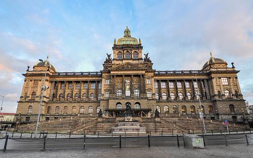 Nationalmuseum am Wenzelsplatz in Prag