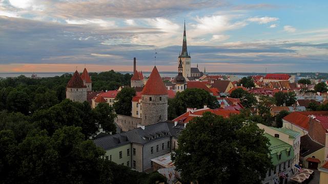 Die estnische Hauptsadt Tallinn